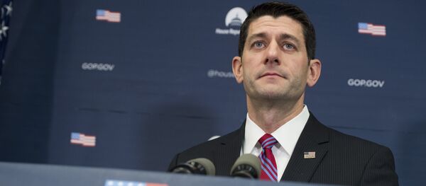 Speaker of the House Paul Ryan, Republican of Wisconsin, speaks during a press conference at the US Capitol in Washington, DC, January 6, 2016. - Sputnik International
