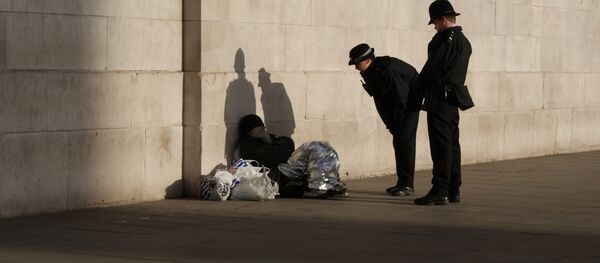 London homeless on the rise London homeless on the rise - Sputnik International
