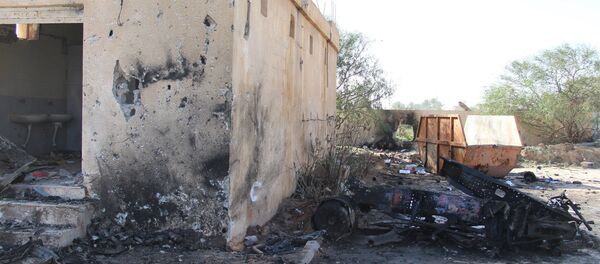 A general view shows the damage at the scene of an explosion at the Police Training Centre in the town of Zliten, Libya, January 7, 2016. A general view shows the damage at the scene of an explosion at the Police Training Centre in the town of Zliten, Libya, January 7, 2016. - Sputnik International