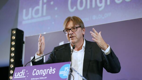 Guy Verhofstadt, the former Belgian prime minister - Sputnik International