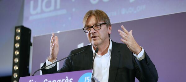 Guy Verhofstadt, the former Belgian prime minister Guy Verhofstadt, the former Belgian prime minister - Sputnik International