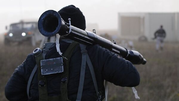 Alleged mercenaries in the special op zone in Ukraine. - Sputnik International