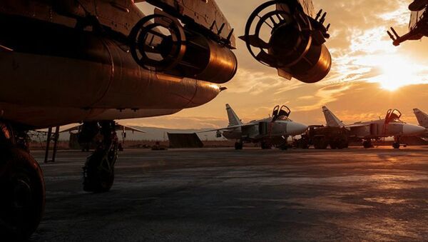 Everyday life of the Russian air group at the Hmeymim airfield in Syria. File photo - Sputnik International
