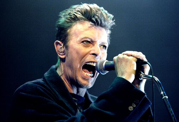 David Bowie performs during a concert in Vienna, Austria in this February 4, 1996 file photo David Bowie performs during a concert in Vienna, Austria in this February 4, 1996 file photo - Sputnik International