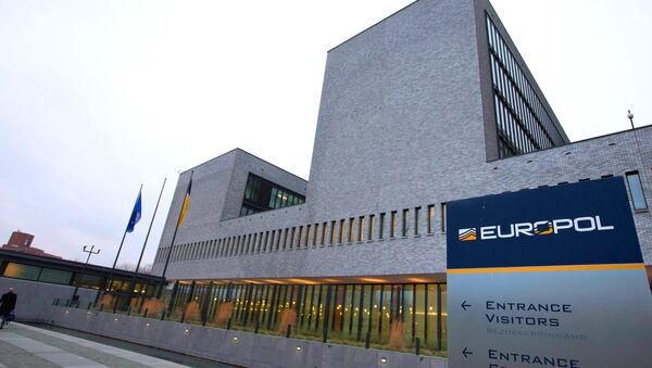 Exterior view of the Europol headquarters where participants gathered to attend the anti terror conference in The Hague, Netherlands, Monday, Jan. 11, 2016. - Sputnik International