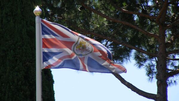 Flag used on British Embassies - Sputnik International