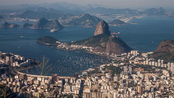 A view of Rio de Janeiro from Christ the Redeemer, Brazil - Sputnik International