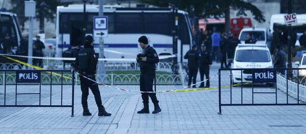Turkish police officers Turkish police officers - Sputnik International