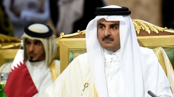 Qatar's Emir Sheikh Tamim bin Hamad Al-Thani - Sputnik International
