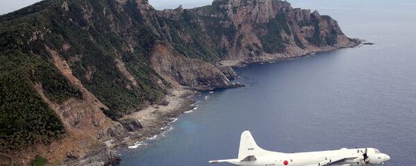 P-3C patrol plane of Japanese Maritime Self-Defense Force P-3C patrol plane of Japanese Maritime Self-Defense Force - Sputnik International