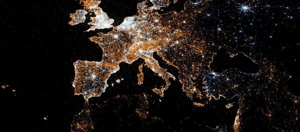 Map of Europe - Sputnik International