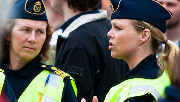 Swedish police officers - Sputnik International