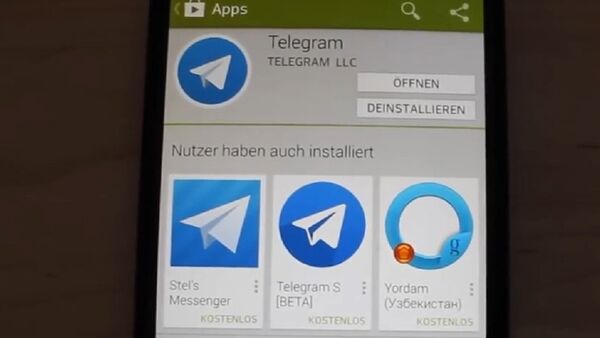 Telegram messenger - Sputnik International