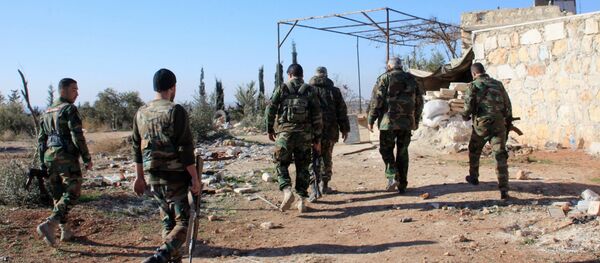 Syrian government forces - Sputnik International