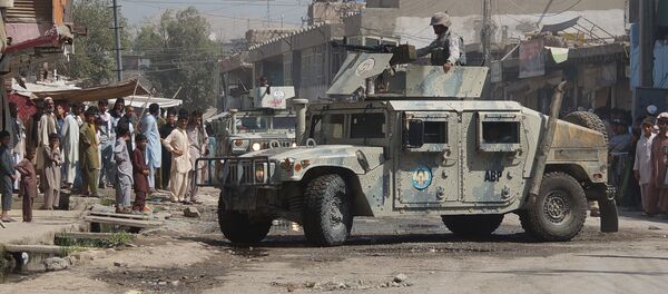 Afghan security forces inspect the site of a suicide attack in Jalalabad, east of Kabul, Afghanistan (File) Afghan security forces inspect the site of a suicide attack in Jalalabad, east of Kabul, Afghanistan (File) - Sputnik International