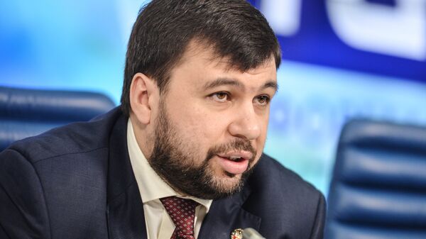 Denis Pushilin, representative of the Donetsk People's Republic for the settlement of the situation in eastern Ukraine - Sputnik International