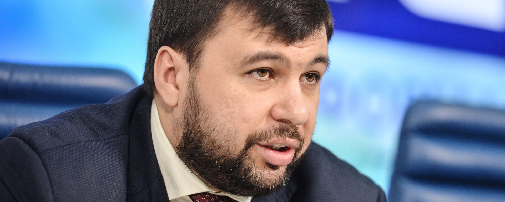 Denis Pushilin, representative of the Donetsk People's Republic for the settlement of the situation in eastern Ukraine - Sputnik International, 1920, 21.02.2023