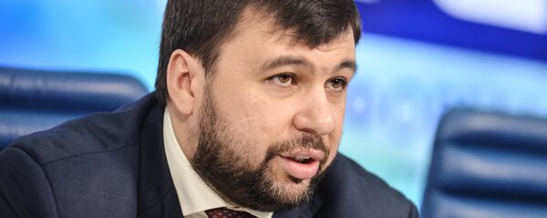 Denis Pushilin, representative of the Donetsk People's Republic for the settlement of the situation in eastern Ukraine - Sputnik International