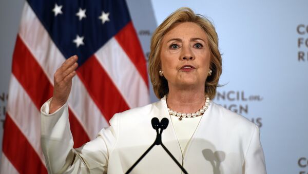 Democratic presidential hopeful Hillary Clinton - Sputnik International