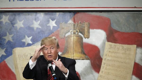 US Republican presidential candidate Donald Trump - Sputnik International