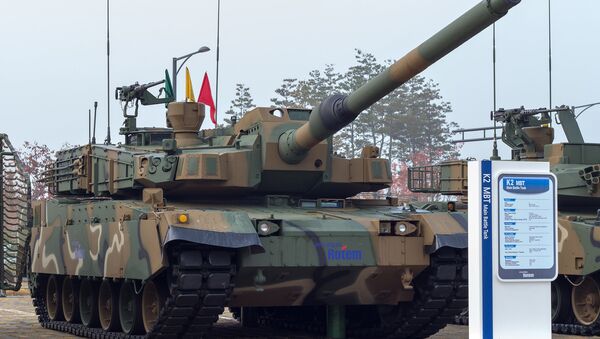 K2 Black Panther main battle tank - Sputnik International