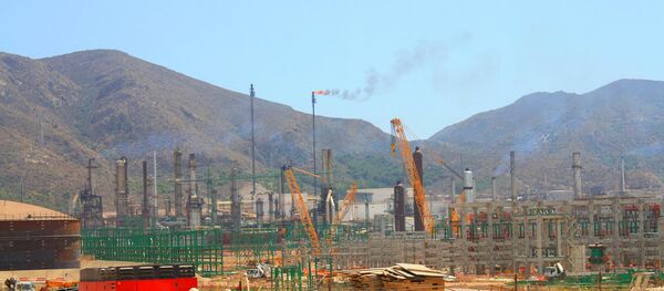 Oil refinery in Escombreras (Cartagena) - Sputnik International