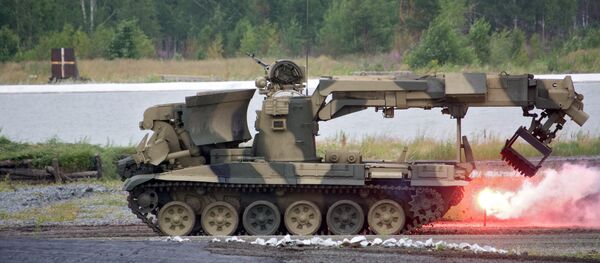 Obstacle clearing vehicle IMR-2 Obstacle clearing vehicle IMR-2 - Sputnik International