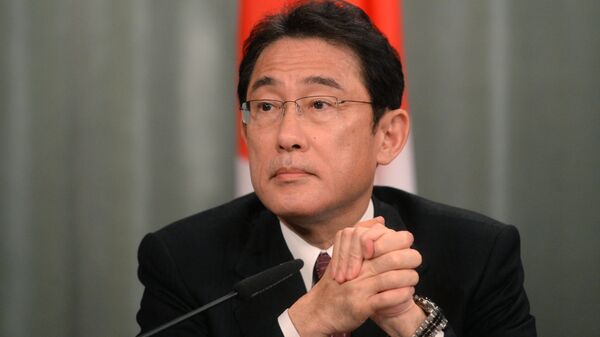 Japanese Foreign Minister Fumio Kishida. File photo - Sputnik International