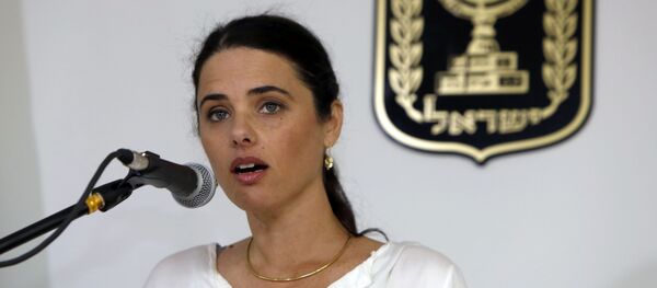 The Minister of Justice of the Jewish State, Ayelet Shaked, has come out flat for creation of a Kurdish state that is to weaken Iran and Turkey. The Minister of Justice of the Jewish State, Ayelet Shaked, has come out flat for creation of a Kurdish state that is to weaken Iran and Turkey. - Sputnik International