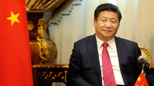 Chinese President Xi Jinping visits the parliament in Cairo, Egypt, Thursday, Jan. 21, 2016. - Sputnik International