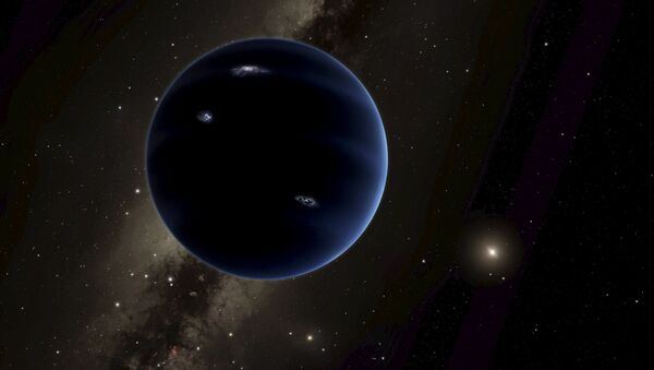 Иллюстрация предположительно новой планеты Солнечной системы Планеты 9 - Sputnik International