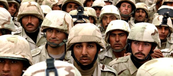 Soldiers from the Third Iraqi Army Division in Mosul, Iraq, Thursday, Jan. 27, 2011. - Sputnik International