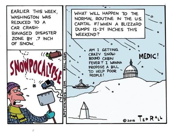 Snowpocalypse Snowpocalypse - Sputnik International