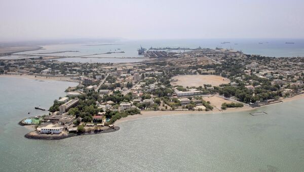 An aerial view of Djibouti - Sputnik International