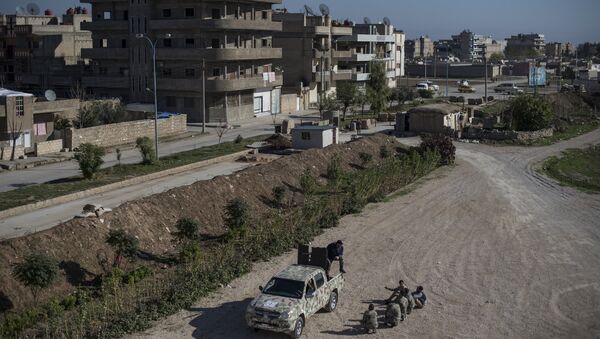 View of the Al-Qamishli town in Al-Hasakah Governorate, northeastern Syria - Sputnik International
