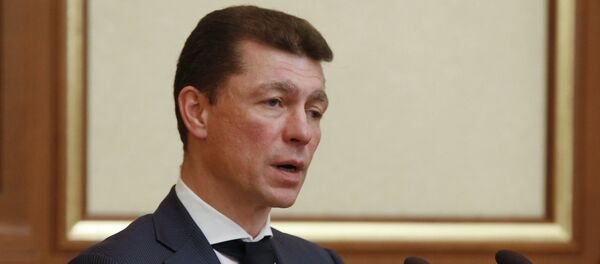 Russian Minister of Labour and Social Protection Maxim Topilin - Sputnik International