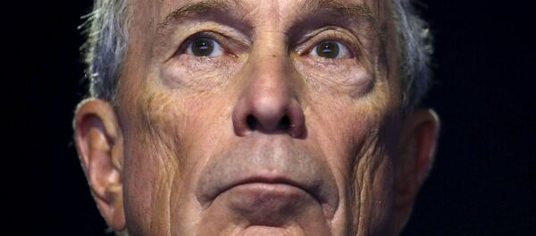 Former New York City Mayor Michael Bloomberg attends a meeting during the World Climate Change Conference 2015 at Le Bourget. Former New York City Mayor Michael Bloomberg attends a meeting during the World Climate Change Conference 2015 at Le Bourget. - Sputnik International