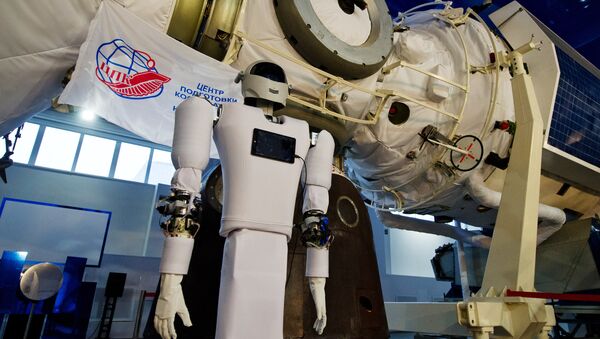 Cosmonaut Training Center displays new humanoid robotic system Andronaut - Sputnik International