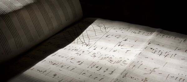 An original score at the Royal College of Music, London - Sputnik International