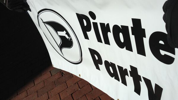 Pirate Party flag - Sputnik International