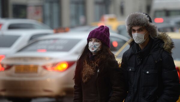 Seasonal flu and respiratory infection in Moscow - Sputnik International