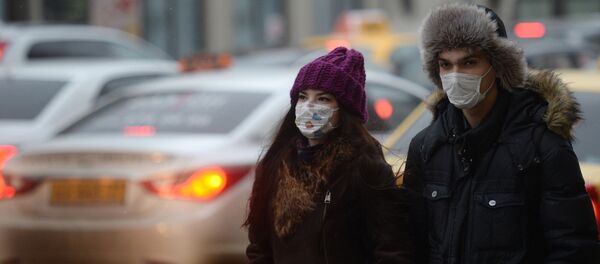 Seasonal flu and respiratory infection in Moscow - Sputnik International