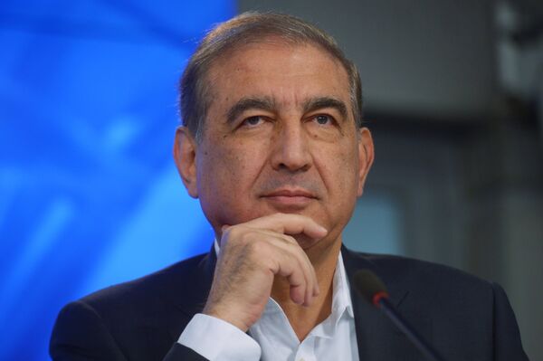 Qadri Jamil, secretary of Syria's People's Will Party, a leader of the Popular Front for Change and Liberation  - Sputnik International