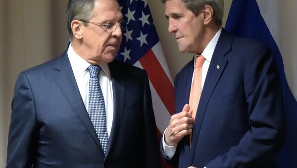 Russian Foreign Affairs' Minister Sergei Lavrov's meeting with U.S. Secretary of State John Kerry - Sputnik International