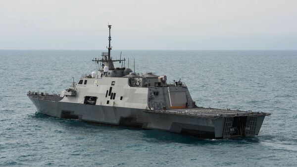 Littoral combat ship USS Fort Worth (LCS 3) - Sputnik International