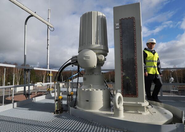 Launch of second section of Nord Stream gas pipeline Launch of second section of Nord Stream gas pipeline - Sputnik International