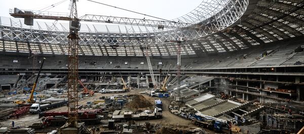 Luzhniki Sports Arena modernization Luzhniki Sports Arena modernization - Sputnik International