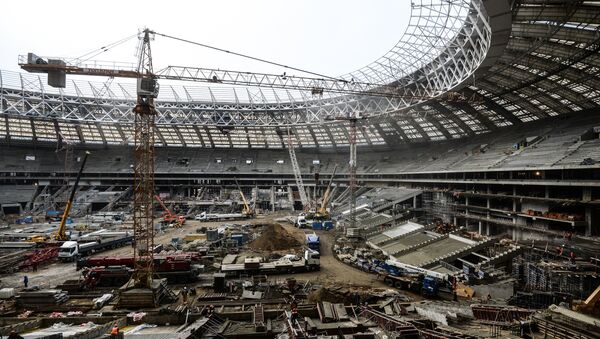Luzhniki Sports Arena modernization - Sputnik International