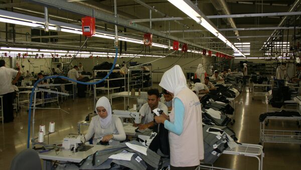 Textile factory - Sputnik International