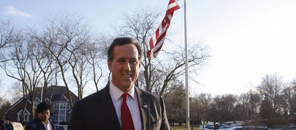 US Republican presidential candidate Rick Santorum. US Republican presidential candidate Rick Santorum. - Sputnik International